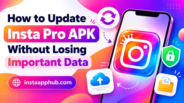 How to Update Insta Pro APK Without Losing Important Data