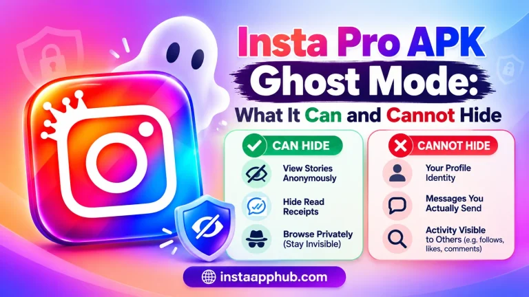 Insta Pro APK Ghost Mode What It Can and Cannot Hide